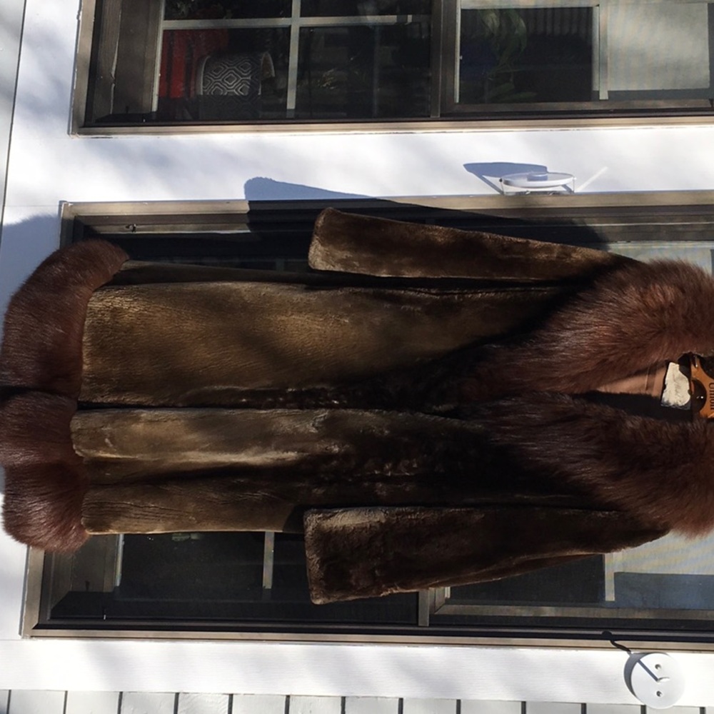 Vintage genuine Sheared Beaver   Authentic RedFox